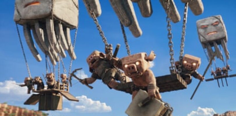 ‘Parents left picking popcorn out of their hair’: the meme-soaked magic of A Minecraft Movie