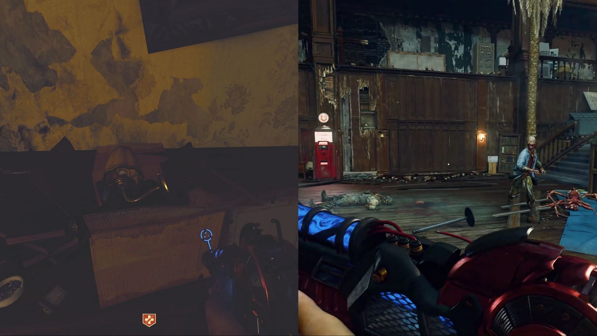 Complete the blinking lights puzzle in Black Ops 6 Zombies Shattered Veil (Image via Sportskeeda Gaming || Activision)