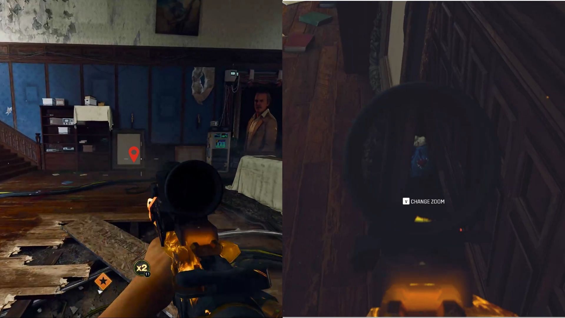 Sixth part location (Image via Sportskeeda Gaming || Activision)