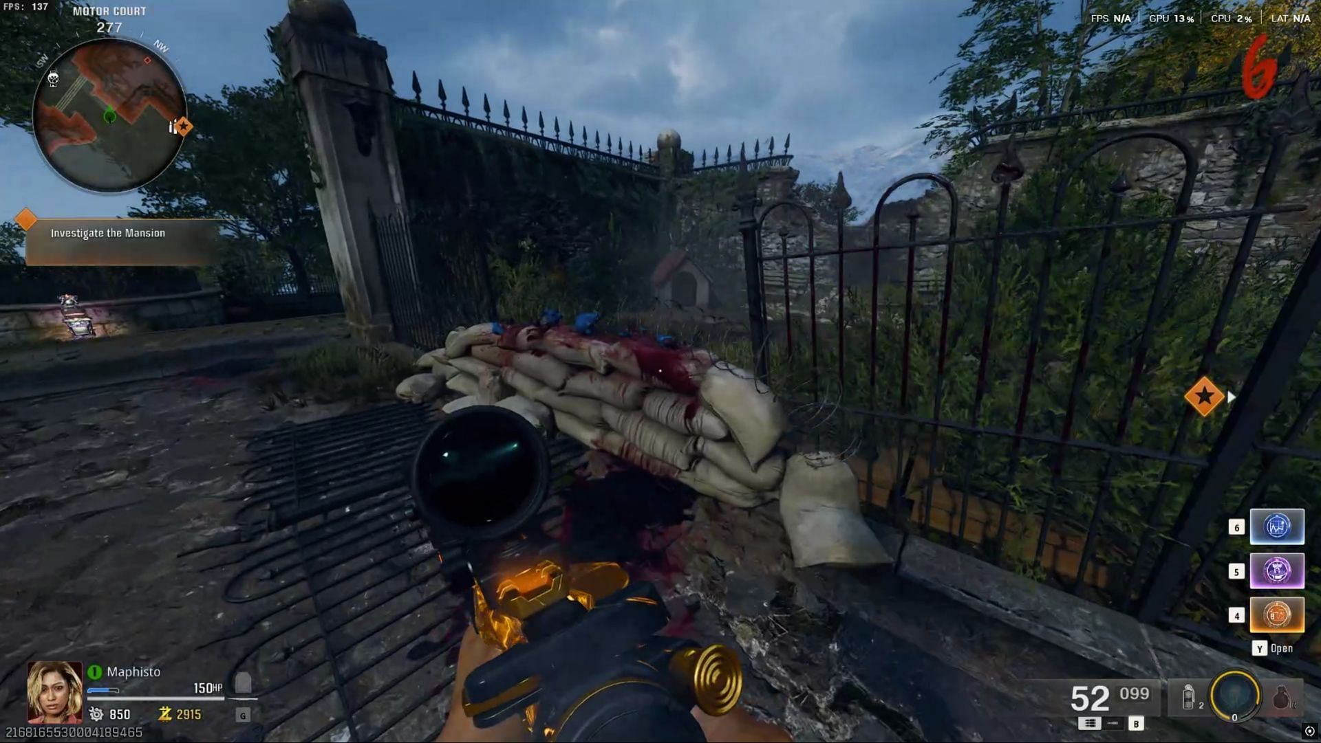 Location where you need to repair Mr Peek (Image via Sportskeeda Gaming || Activision)