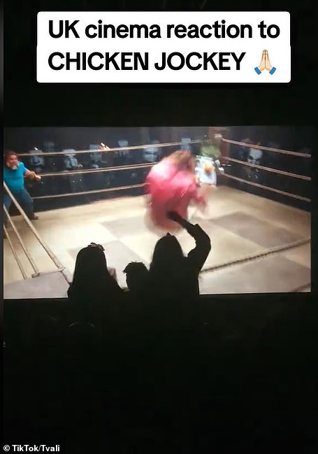 Over the course of a hugely successful opening weekend, the reaction of young cinemagoers to the scene has prompted exuberant reactions including shouting and even fighting