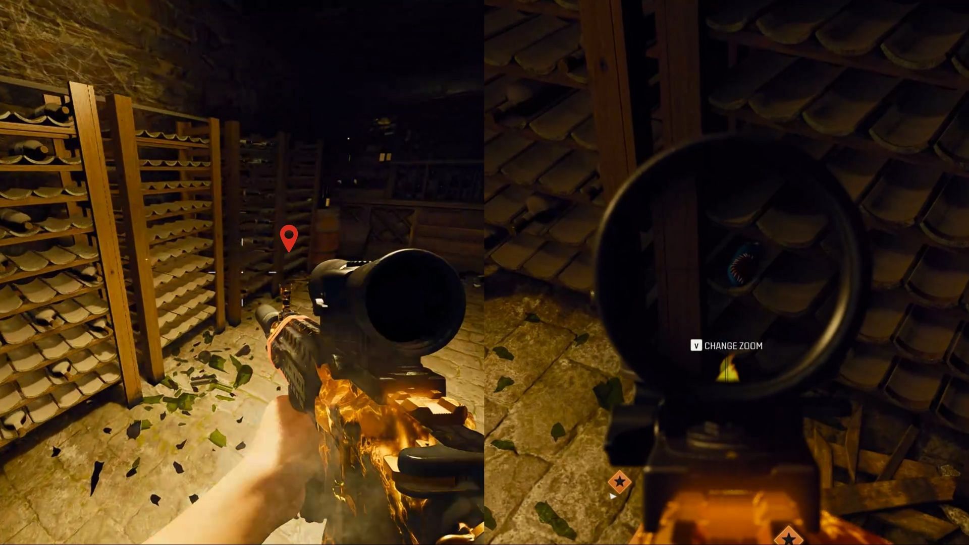 Fourth part location (Image via Sportskeeda Gaming || Activision)