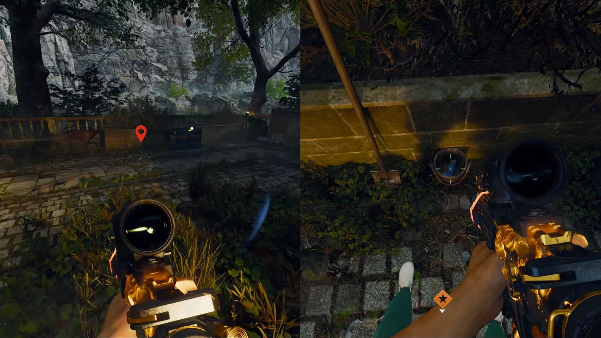 Fifth part location (Image via Sportskeeda Gaming || Activision)
