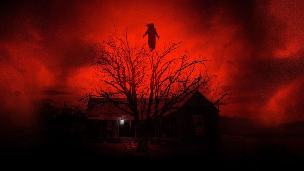 - Zombie Gaming Poster of demonic horror movie The Dark and the Wicked