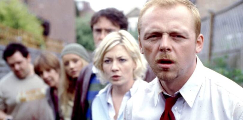A zombie extra bit Edgar Wright during Shaun of the Dead – JoBlo.com