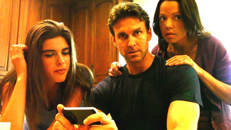 The Bensons in the kitchen