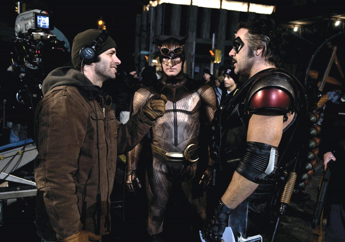 - Zombie Gaming Zack Snyder on the sets of Watchmen